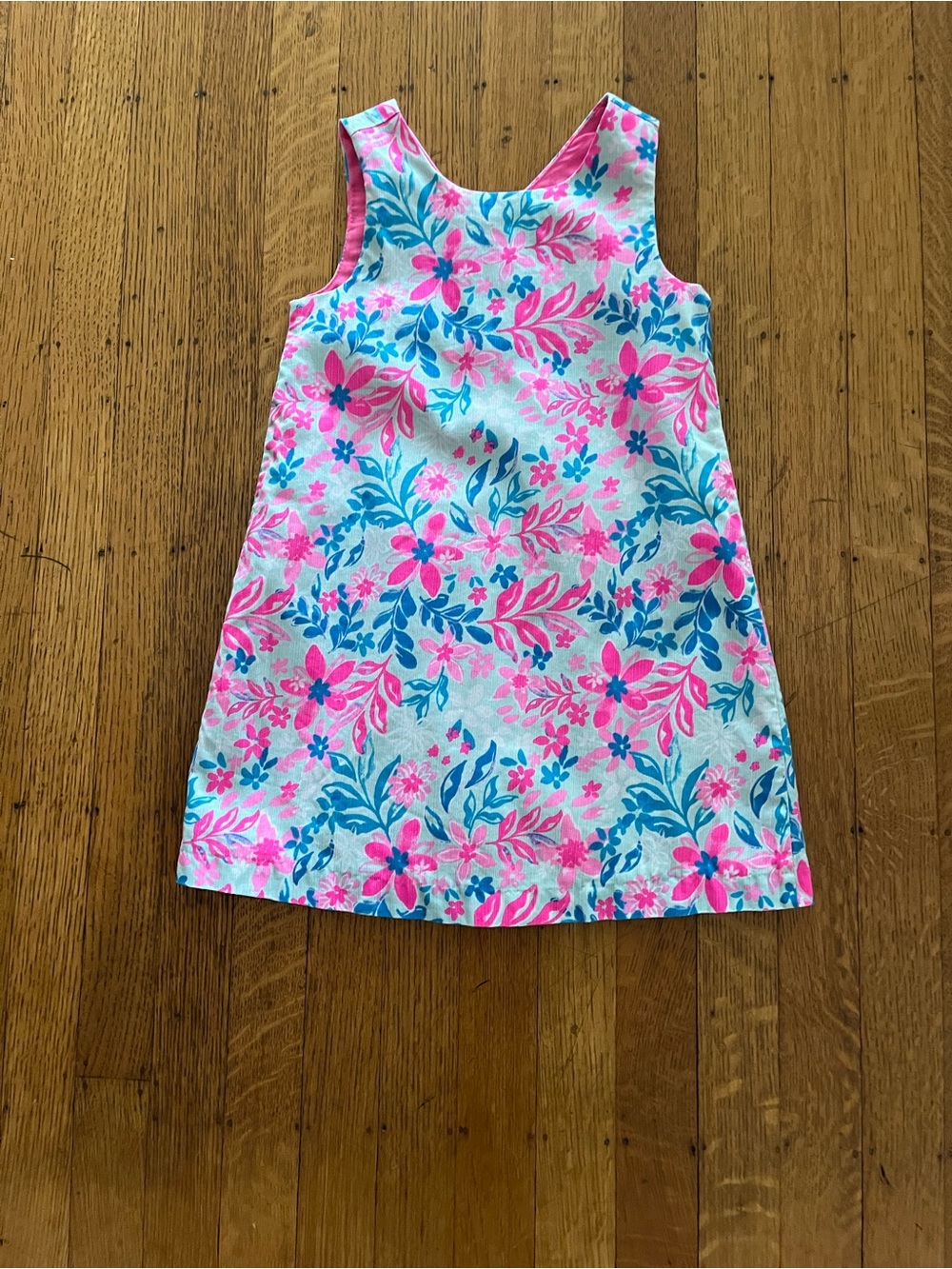 Tommy Bahama Pink & Blue Floral Shift Dress